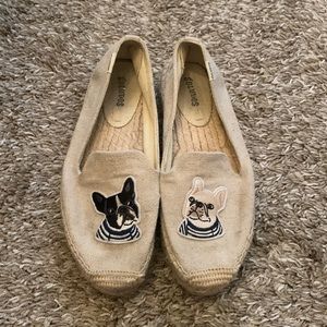 Soludos Cute Tan Dog Flats